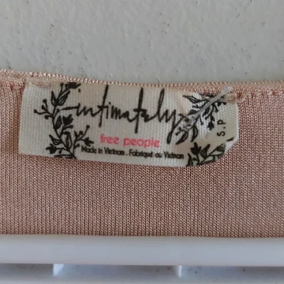 Free People Champagne Pink Bodysuit - Picture 2 of 5